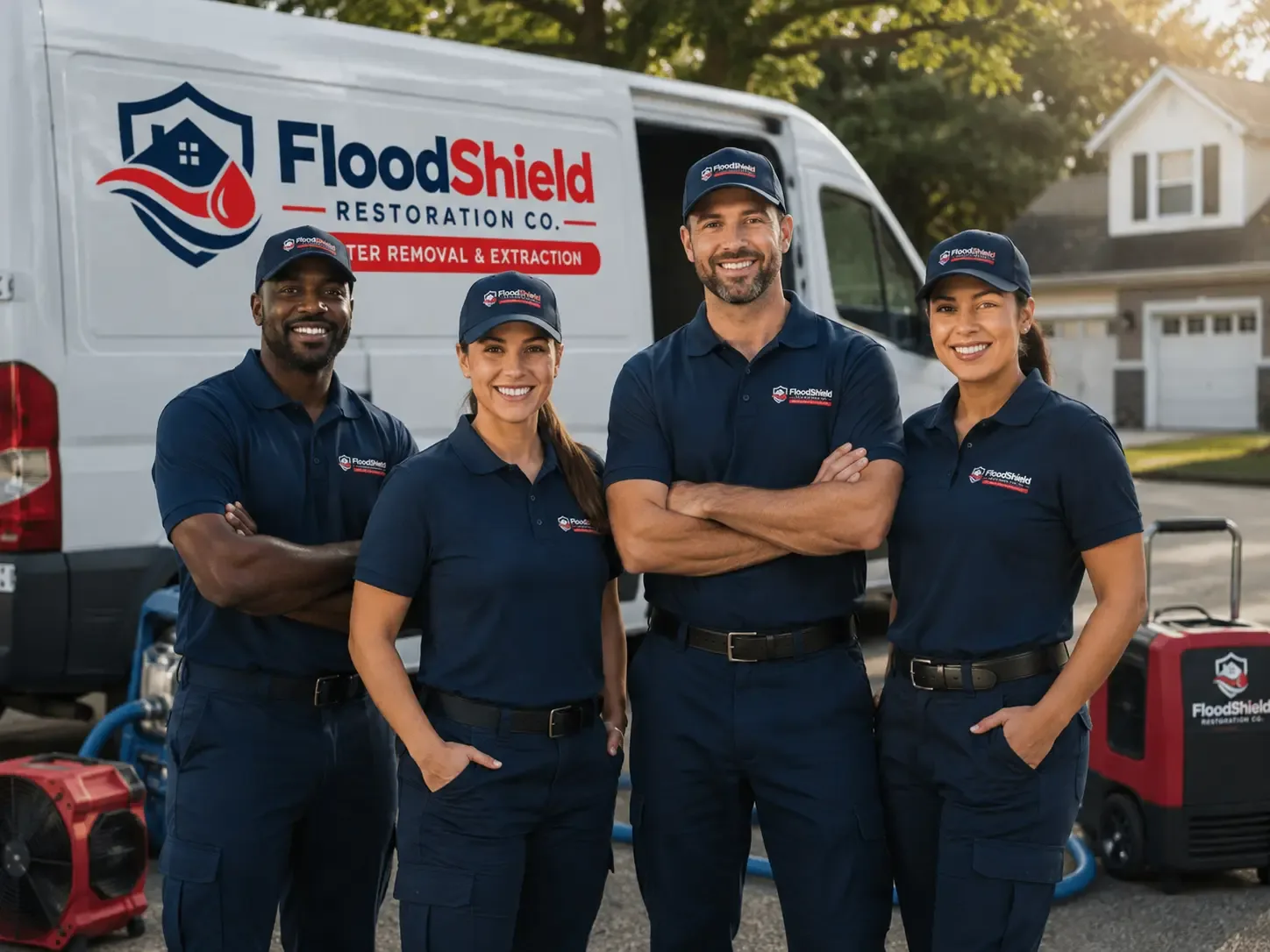 Flood Damage Restoration company in Pomfret, MD