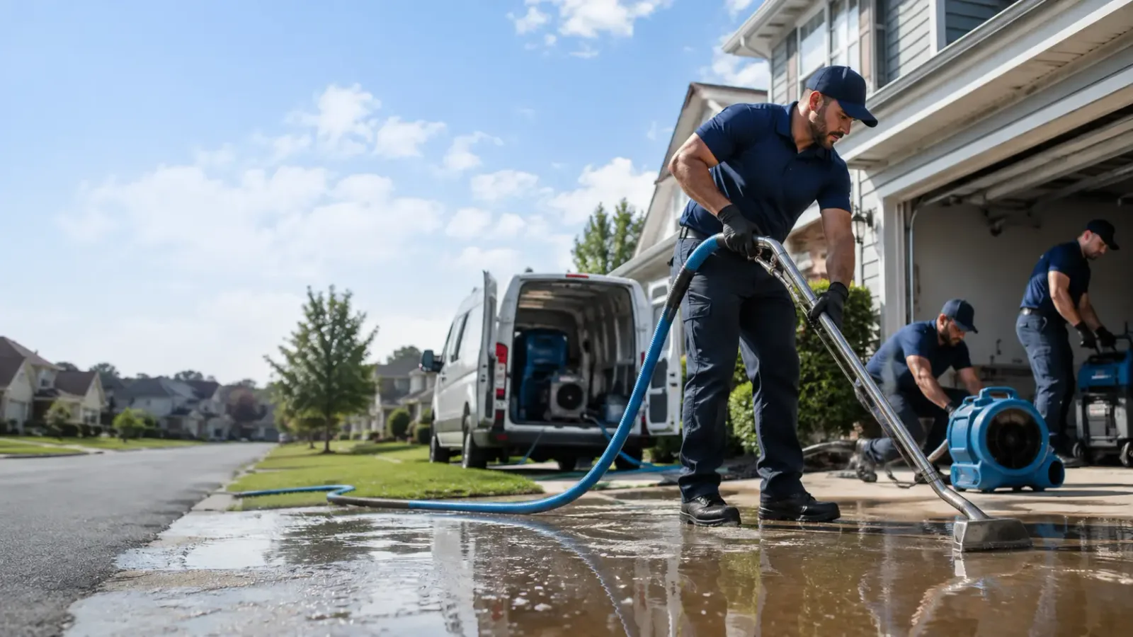 Flood Damage Restoration in Pomfret, MD